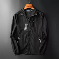 marque veste ralph lauren en promotion hoodie zipper black